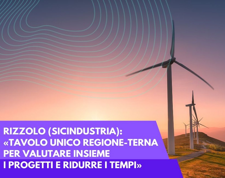 RIZZOLO A LA SICILIA: «TAVOLO UNICO REGIONE-TERNA PER VALUTARE INSIEME I PROGETTI E RIDURRE I TEMPI» - 04/01/2024